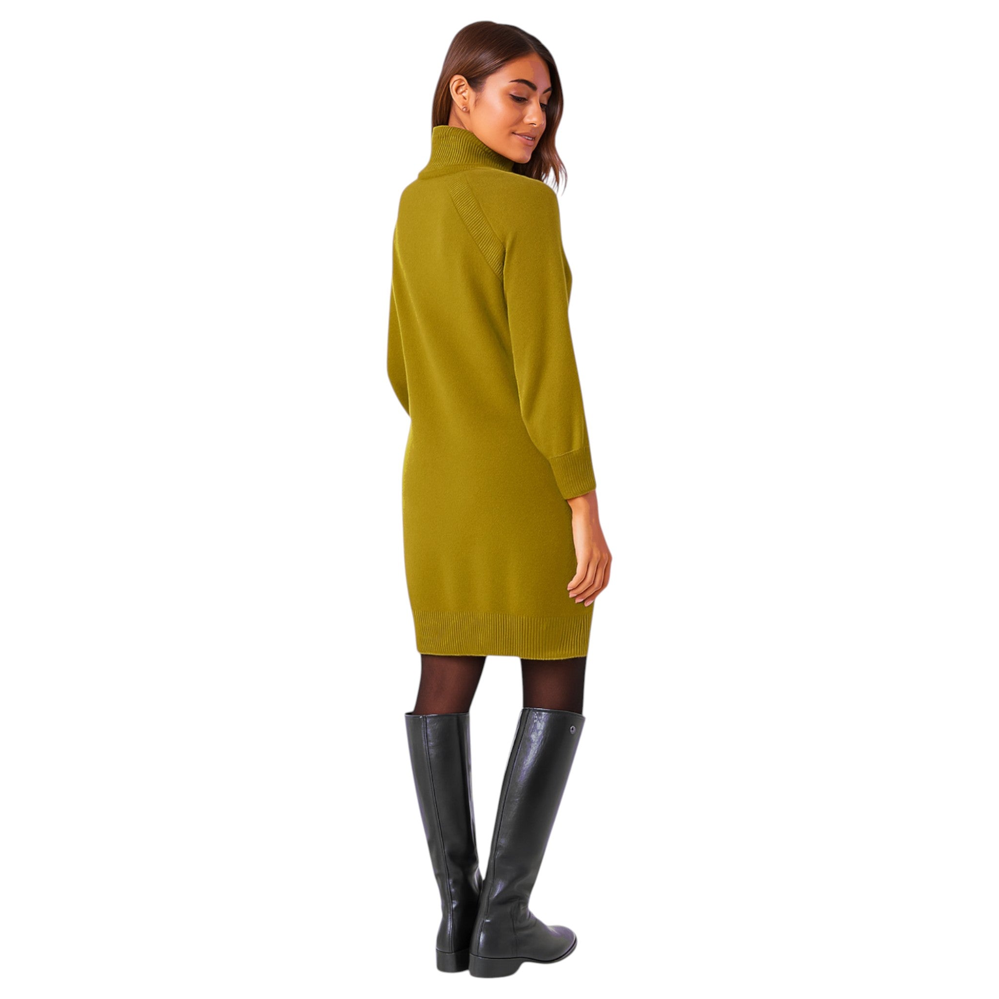Ladies Classic 3/4 Zip Jumper Dress